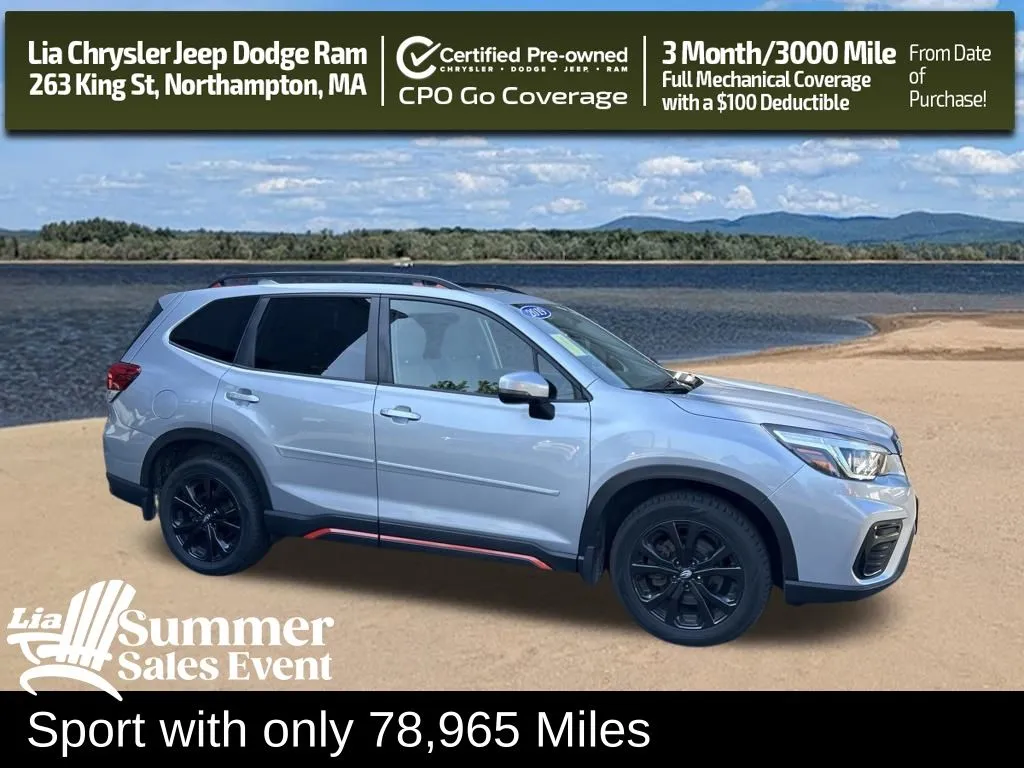 Silver 2019 Subaru Forester Sport for sale in Northampton, MA