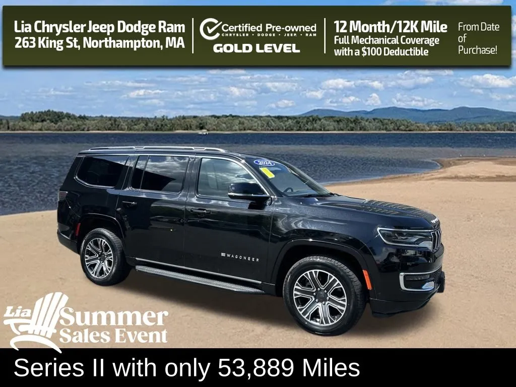 Black 2024 Jeep Wagoneer Series II for sale in Northampton, MA