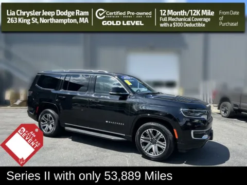 Black 2024 Jeep Wagoneer Series II for sale in Northampton, MA