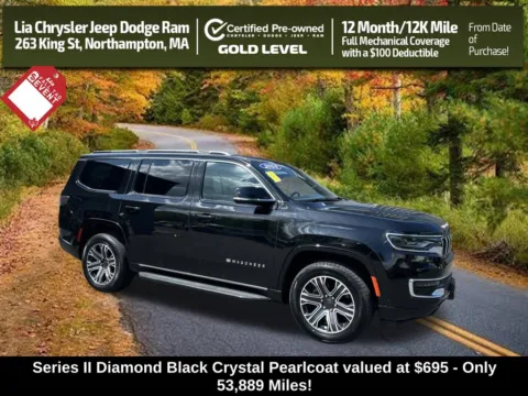 Black 2024 Jeep Wagoneer Series II for sale in Northampton, MA