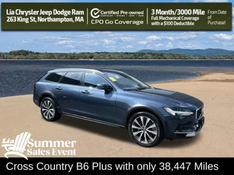 Blue 2024 Volvo V90 Cross Country B6 for sale in Northampton, MA
