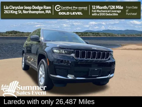 Black 2023 Jeep Grand Cherokee L Laredo for sale in Northampton, MA