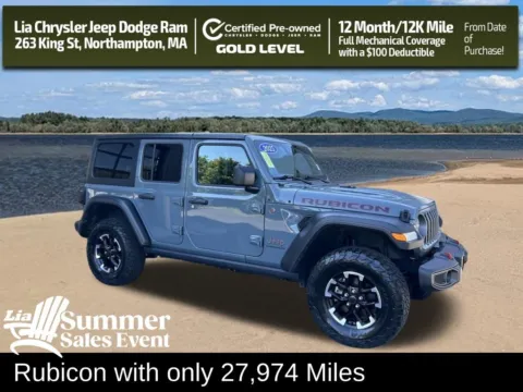 Blue 2025 Jeep Wrangler Rubicon for sale in Northampton, MA