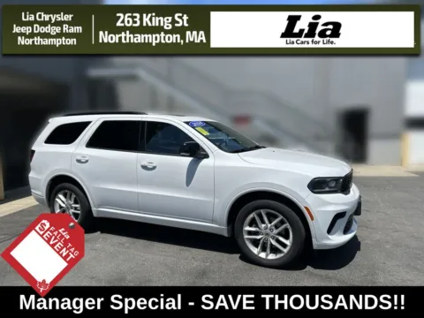 White 2024 Dodge Durango GT Plus for sale in Northampton, MA