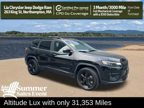 Black 2023 Jeep Cherokee Altitude for sale in Northampton, MA