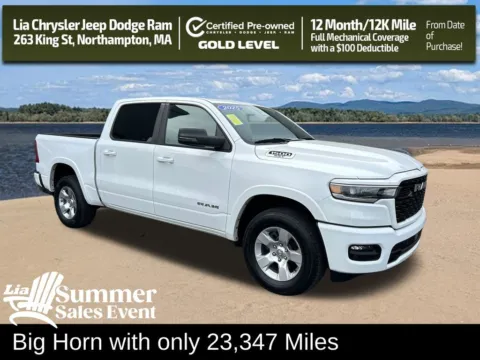 White 2025 Ram 1500 Big Horn/Lone Star for sale in Northampton, MA