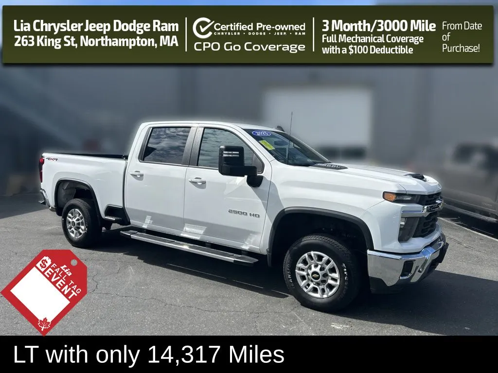 White 2025 Chevrolet Silverado 2500 HD LT for sale in Northampton, MA