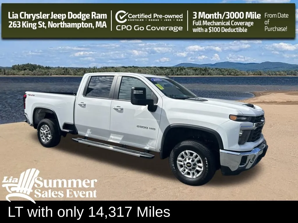 White 2025 Chevrolet Silverado 2500HD LT for sale in Northampton, MA