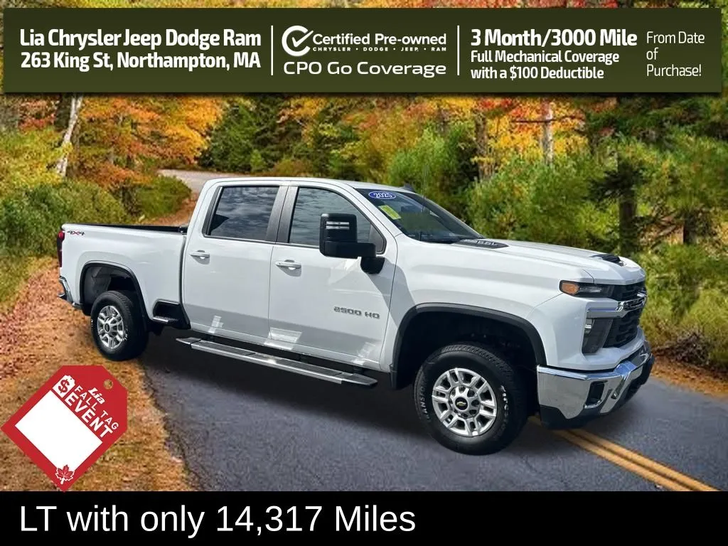 White 2025 Chevrolet Silverado 2500 HD LT for sale in Northampton, MA