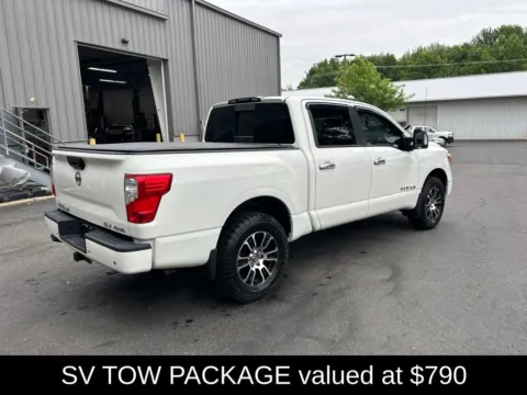 Another view of 2021 Nissan Titan SV for sale in Northampton, MA at Lia Chrysler Jeep Dodge Ram Northampton