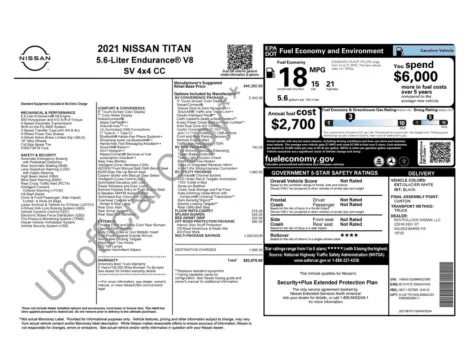 More photos of 2021 Nissan Titan SV at Lia Chrysler Jeep Dodge Ram Northampton, MA