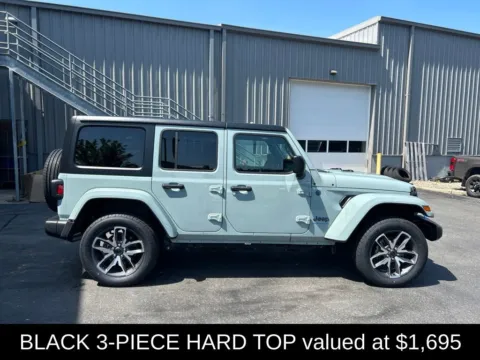 Photos of 2024 Jeep Wrangler Sport S 4xe for sale in Northampton, MA at Lia Chrysler Jeep Dodge Ram Northampton