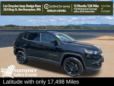 Black 2025 Jeep Compass Latitude for sale in Northampton, MA