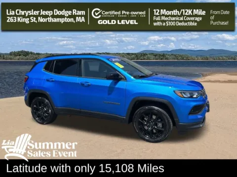 Blue 2025 Jeep Compass Latitude for sale in Northampton, MA