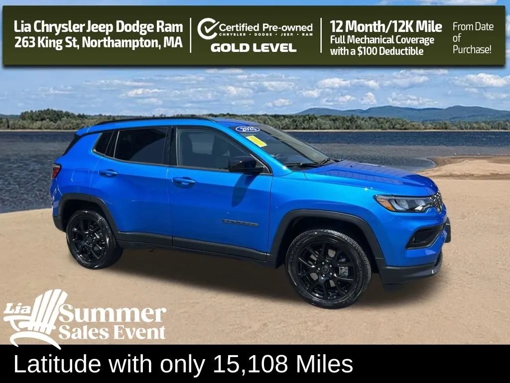 Blue 2025 Jeep Compass Latitude for sale in Northampton, MA