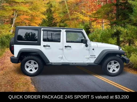 Another view of 2018 Jeep Wrangler JK Unlimited Sport for sale in Northampton, MA at Lia Chrysler Jeep Dodge Ram Northampton
