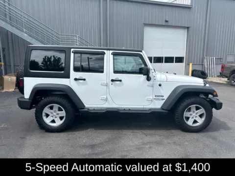 Photos of 2018 Jeep Wrangler JK Unlimited Sport for sale in Northampton, MA at Lia Chrysler Jeep Dodge Ram Northampton