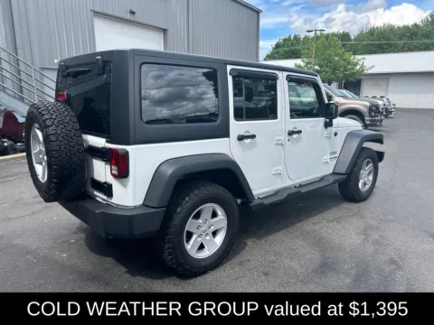 Another view of 2018 Jeep Wrangler JK Unlimited Sport for sale in Northampton, MA at Lia Chrysler Jeep Dodge Ram Northampton