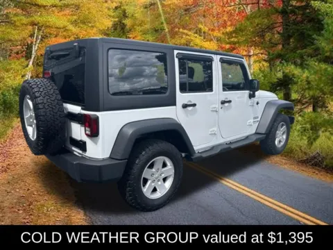 Another view of 2018 Jeep Wrangler JK Unlimited Sport for sale in Northampton, MA at Lia Chrysler Jeep Dodge Ram Northampton