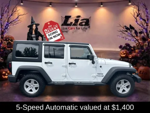 Photos of 2018 Jeep Wrangler JK Unlimited Sport for sale in Northampton, MA at Lia Chrysler Jeep Dodge Ram Northampton