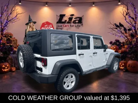 Another view of 2018 Jeep Wrangler JK Unlimited Sport for sale in Northampton, MA at Lia Chrysler Jeep Dodge Ram Northampton