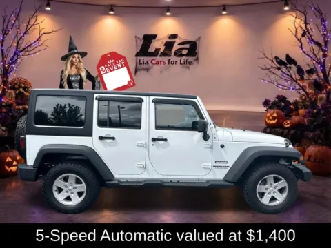Photos of 2018 Jeep Wrangler JK Unlimited Sport for sale in Northampton, MA at Lia Chrysler Jeep Dodge Ram Northampton