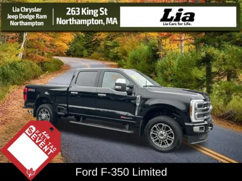Black 2024 Ford F-350SD Limited for sale in Northampton, MA