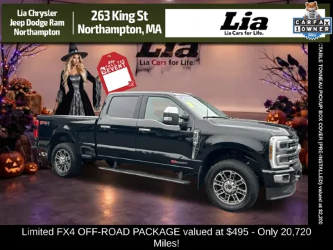 Black 2024 Ford F-350SD Limited for sale in Northampton, MA
