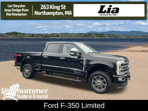 Black 2024 Ford F-350SD Limited for sale in Northampton, MA