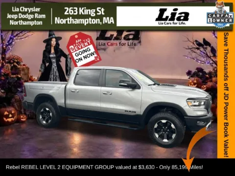 Silver 2022 Ram 1500 Rebel for sale in Northampton, MA