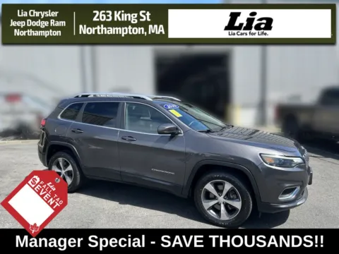 Gray 2019 Jeep Cherokee Limited for sale in Northampton, MA