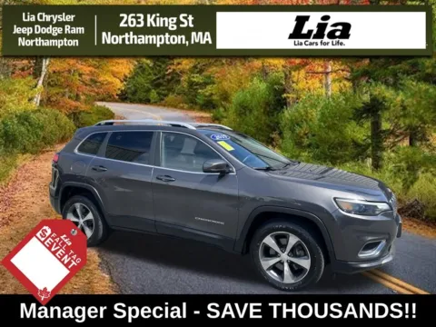 Gray 2019 Jeep Cherokee Limited for sale in Northampton, MA