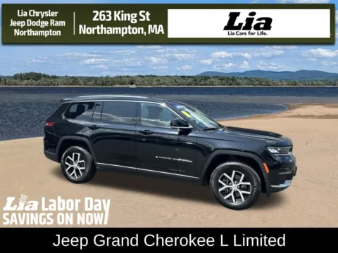 Black 2023 Jeep Grand Cherokee L Limited for sale in Northampton, MA