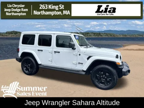White 2023 Jeep Wrangler Altitude for sale in Northampton, MA