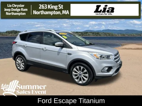 Silver 2018 Ford Escape Titanium for sale in Northampton, MA