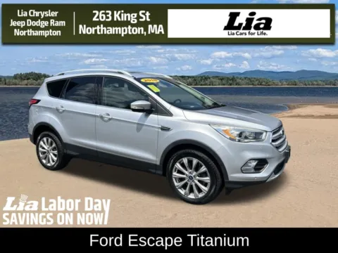 Silver 2018 Ford Escape Titanium for sale in Northampton, MA