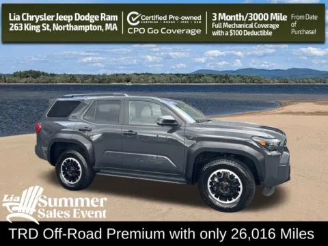 Gray 2025 Toyota 4Runner TRD Off-Road Premium for sale in Northampton, MA