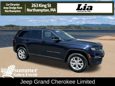 Blue 2023 Jeep Grand Cherokee Limited for sale in Northampton, MA