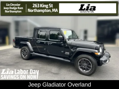 Black 2022 Jeep Gladiator Overland for sale in Northampton, MA