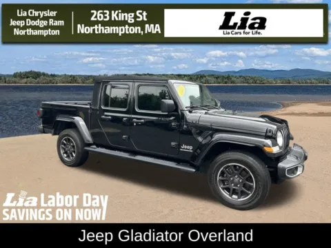 Black 2022 Jeep Gladiator Overland for sale in Northampton, MA
