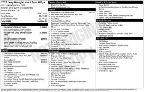 More photos of 2023 Jeep Wrangler Willys 4xe at Lia Chrysler Jeep Dodge Ram Northampton, MA