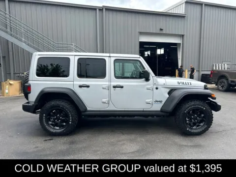 Photos of 2023 Jeep Wrangler Willys 4xe for sale in Northampton, MA at Lia Chrysler Jeep Dodge Ram Northampton