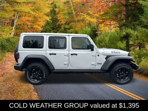 Photos of 2023 Jeep Wrangler Willys 4xe for sale in Northampton, MA at Lia Chrysler Jeep Dodge Ram Northampton
