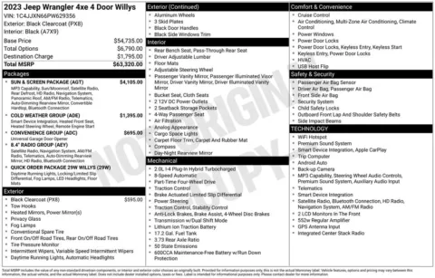 More photos of 2023 Jeep Wrangler Willys 4xe at Lia Chrysler Jeep Dodge Ram Northampton, MA