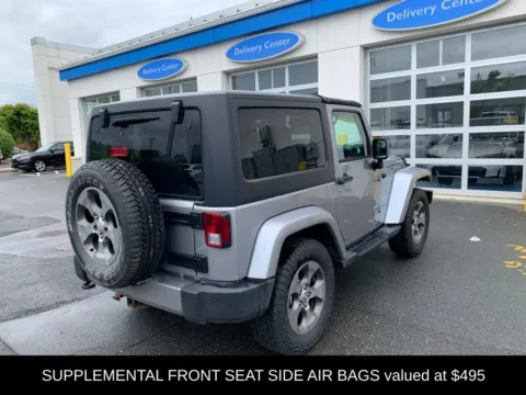Another view of 2018 Jeep Wrangler JK Sahara for sale in Northampton, MA at Lia Chrysler Jeep Dodge Ram Northampton