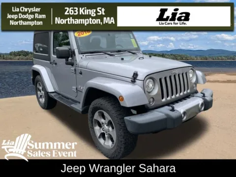 Silver 2018 Jeep Wrangler JK Sahara for sale in Northampton, MA