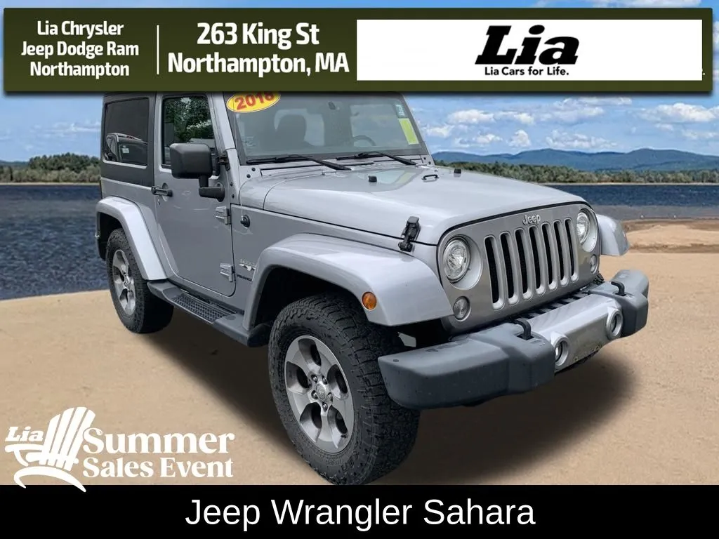 Silver 2018 Jeep Wrangler JK Sahara for sale in Northampton, MA