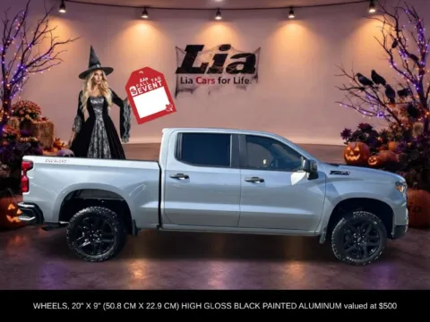 Photos of 2023 Chevrolet Silverado 1500 Custom Trail Boss for sale in Northampton, MA at Lia Chrysler Jeep Dodge Ram Northampton