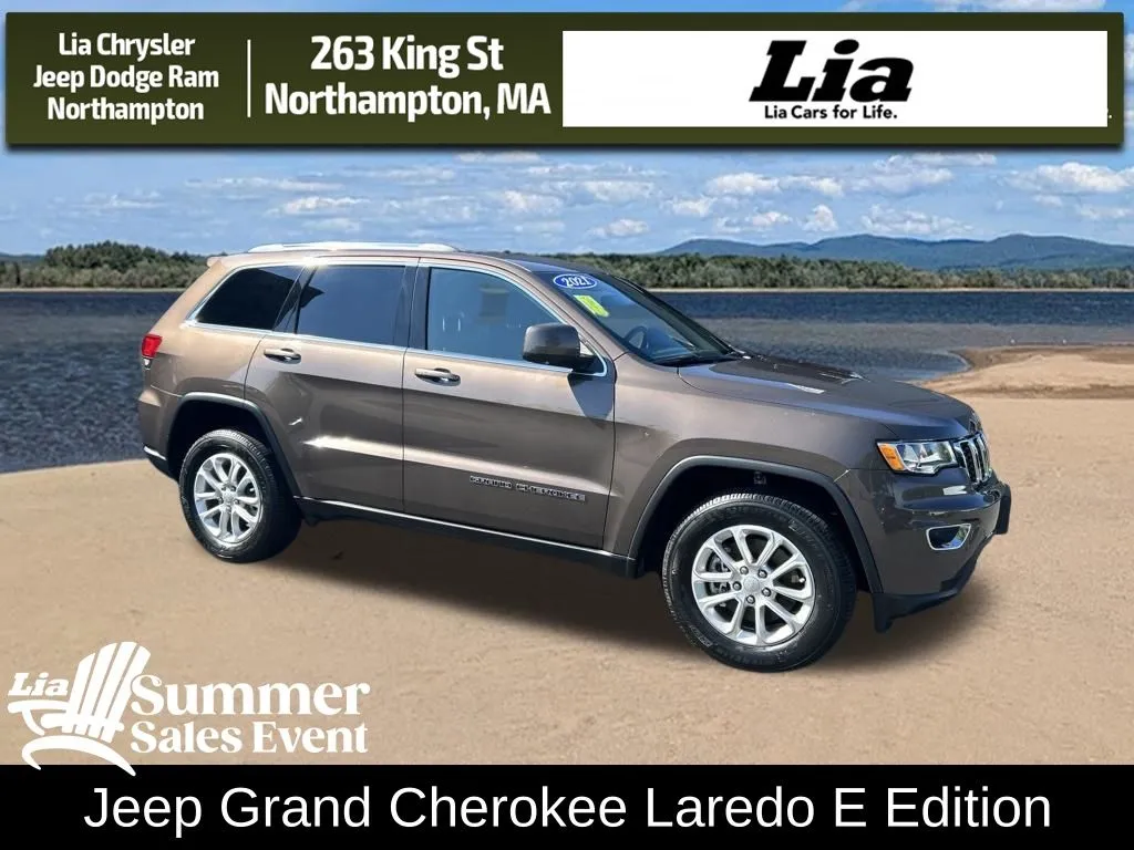Brown 2021 Jeep Grand Cherokee Laredo E for sale in Northampton, MA