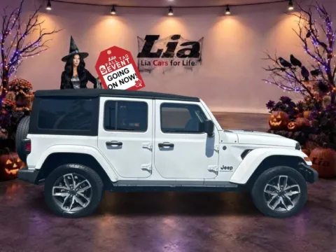 Photos of 2024 Jeep Wrangler Sport S 4xe for sale in Northampton, MA at Lia Chrysler Jeep Dodge Ram Northampton